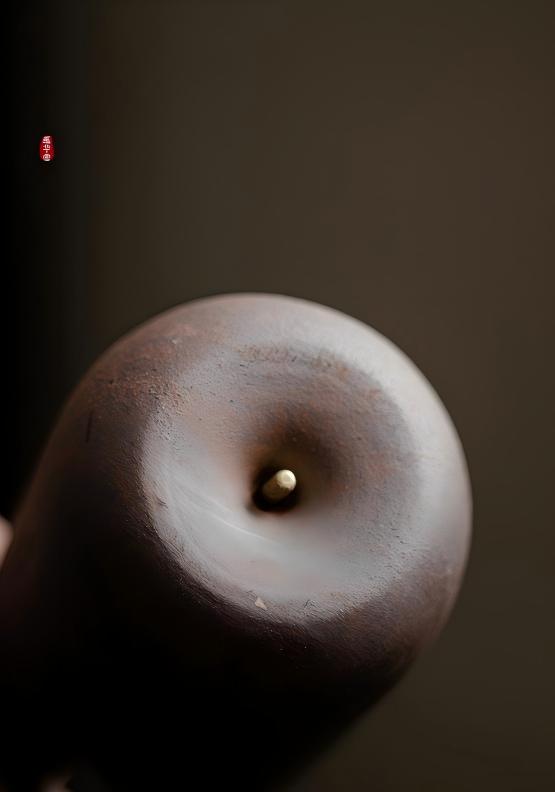 Old Rock Clay Arc Incense Holder – Minimalist Ceramic Stick Burner for Meditation & Home Decor