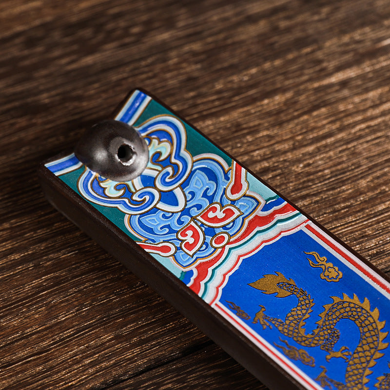 Handmade Chinese Cloisonné Incense Holder – Oriental Decorative Incense Burner