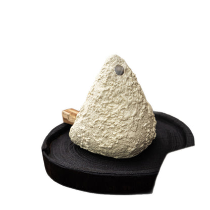 Ceramic Palo Santo Burner Small Fireplace Tabletop Ambiance Decoration Palo Santo Tray Incense Burner Aromatherapy Palo Santo Holder